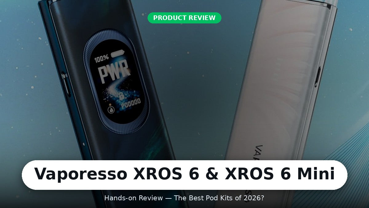 vaporesso xros 6 vs xros 6 mini
