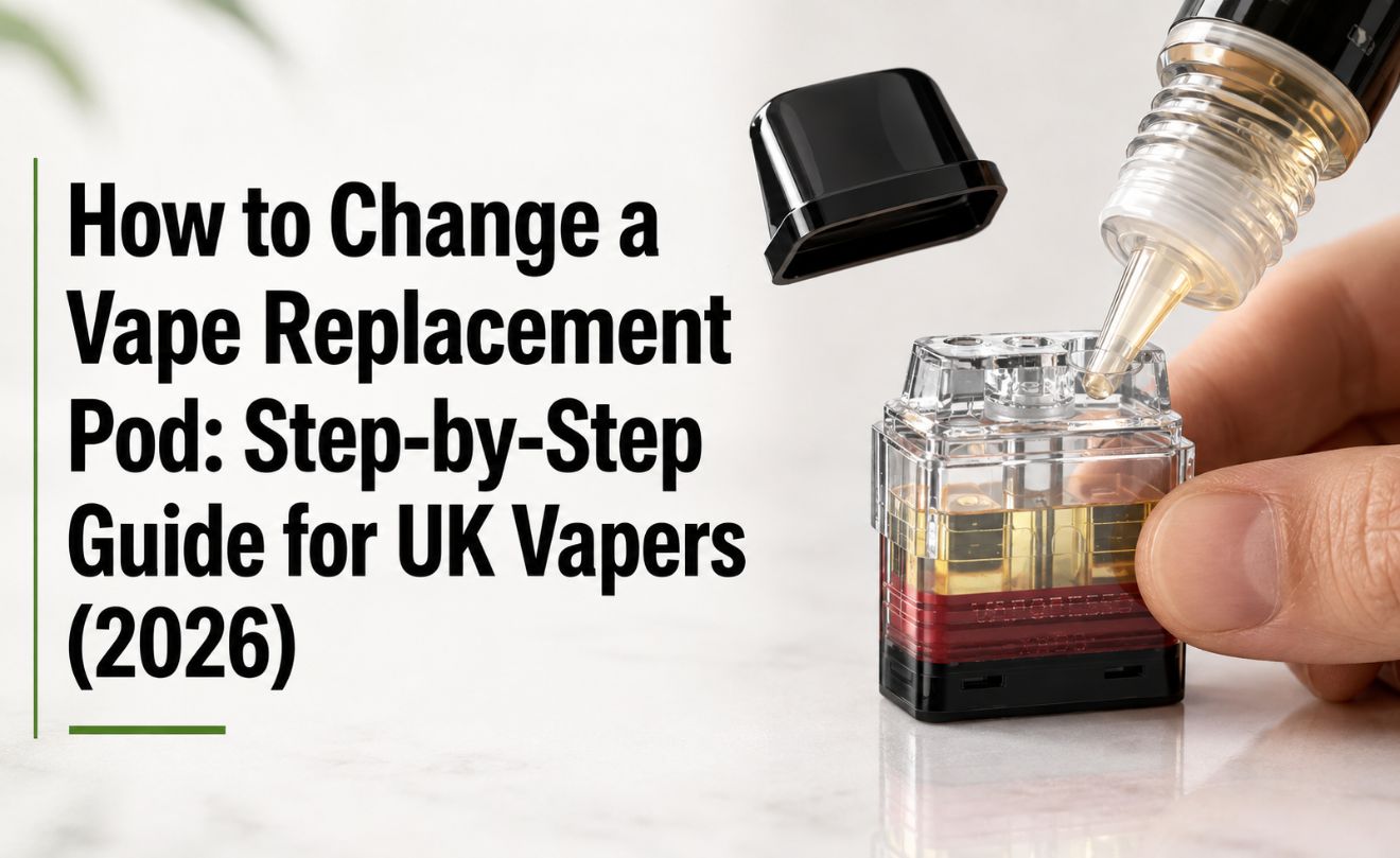 How to Change a Vape Replacement Pod: Step-by-Step Guide