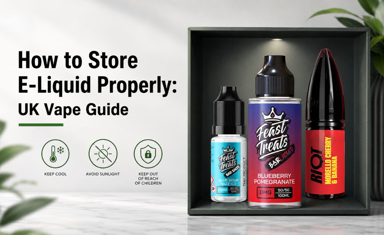 How to Store E-Liquid Properly: UK Vape Guide