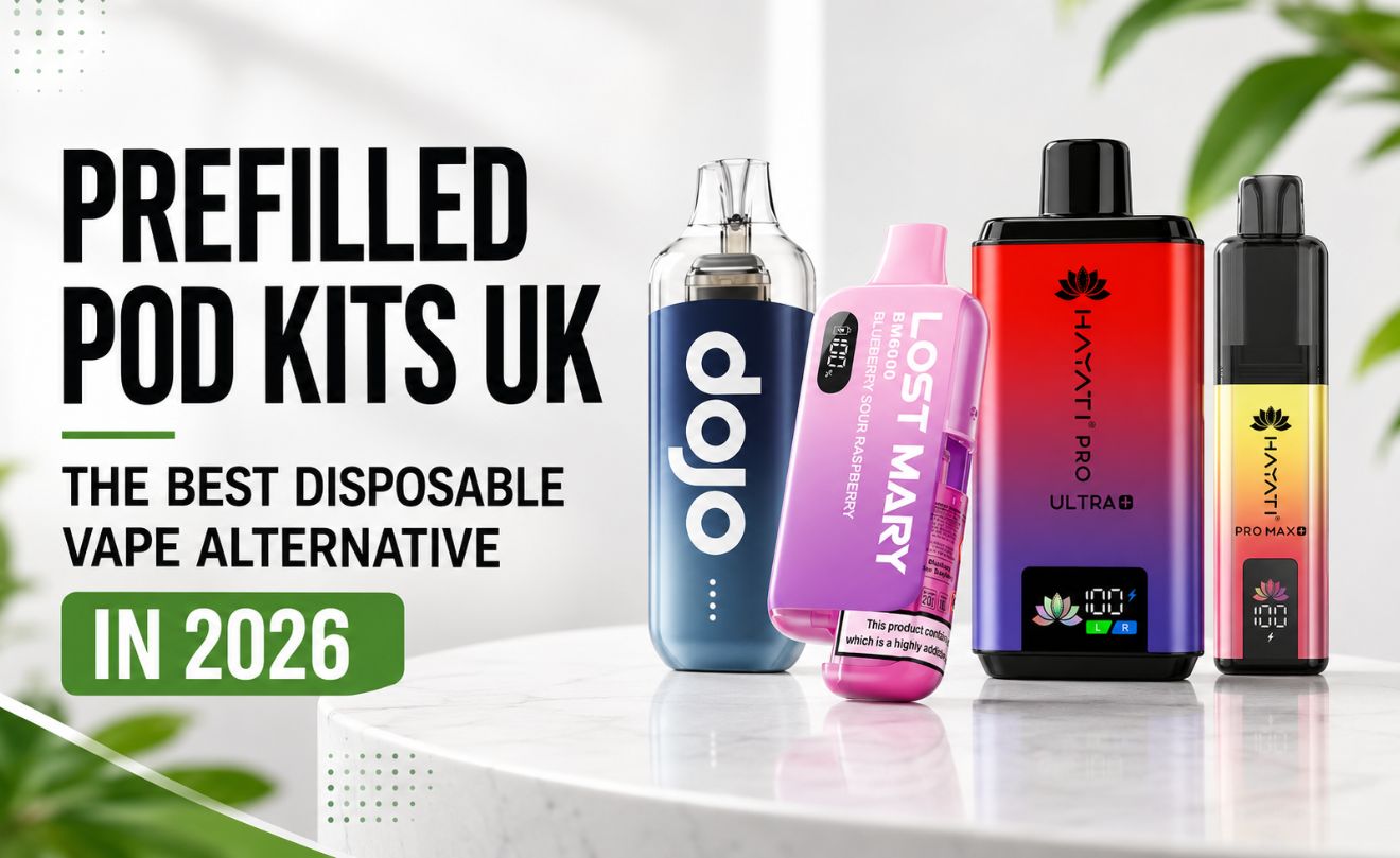 Most Popular Prefilled Pod Brands in the UK (2026)