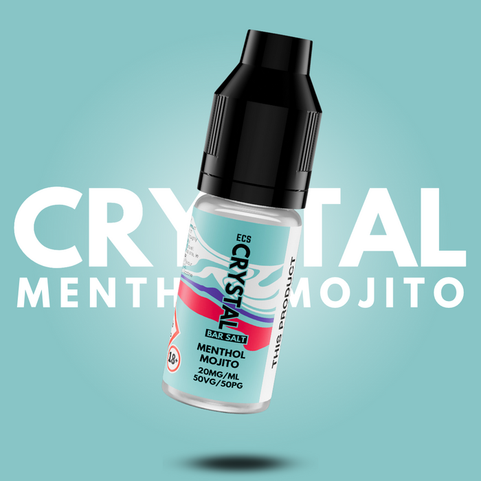Menthol Mojito Crystal Bar Salts - 10ml Nic Salt E-Liquid
