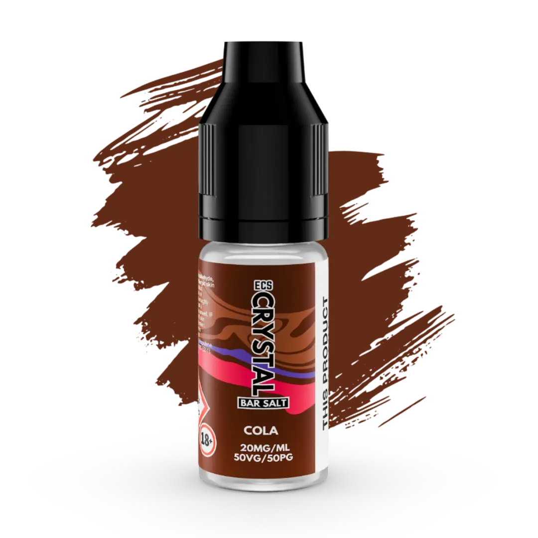 Cola Crystal Bar Salt - 10ml Nic Salt E-Liquid ECS Crystal