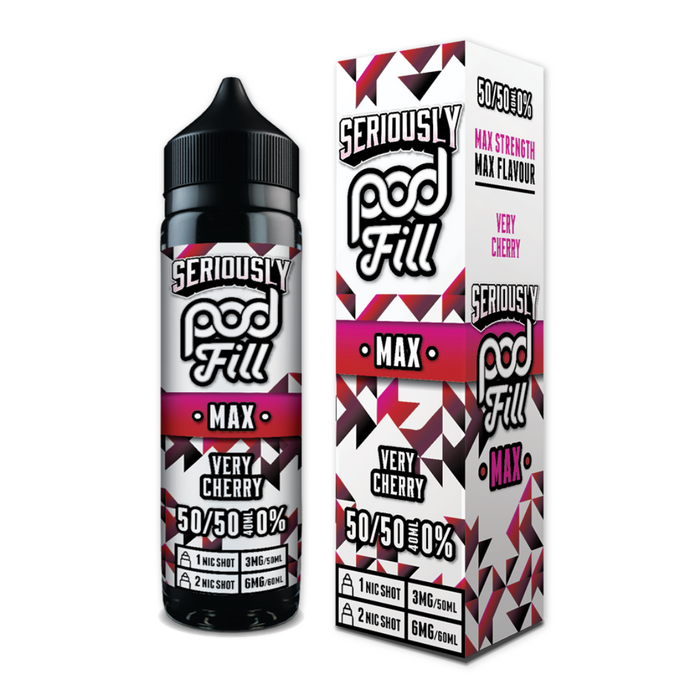 Very Cherry Shortfill E-Liquid by Seriously Podfill Max