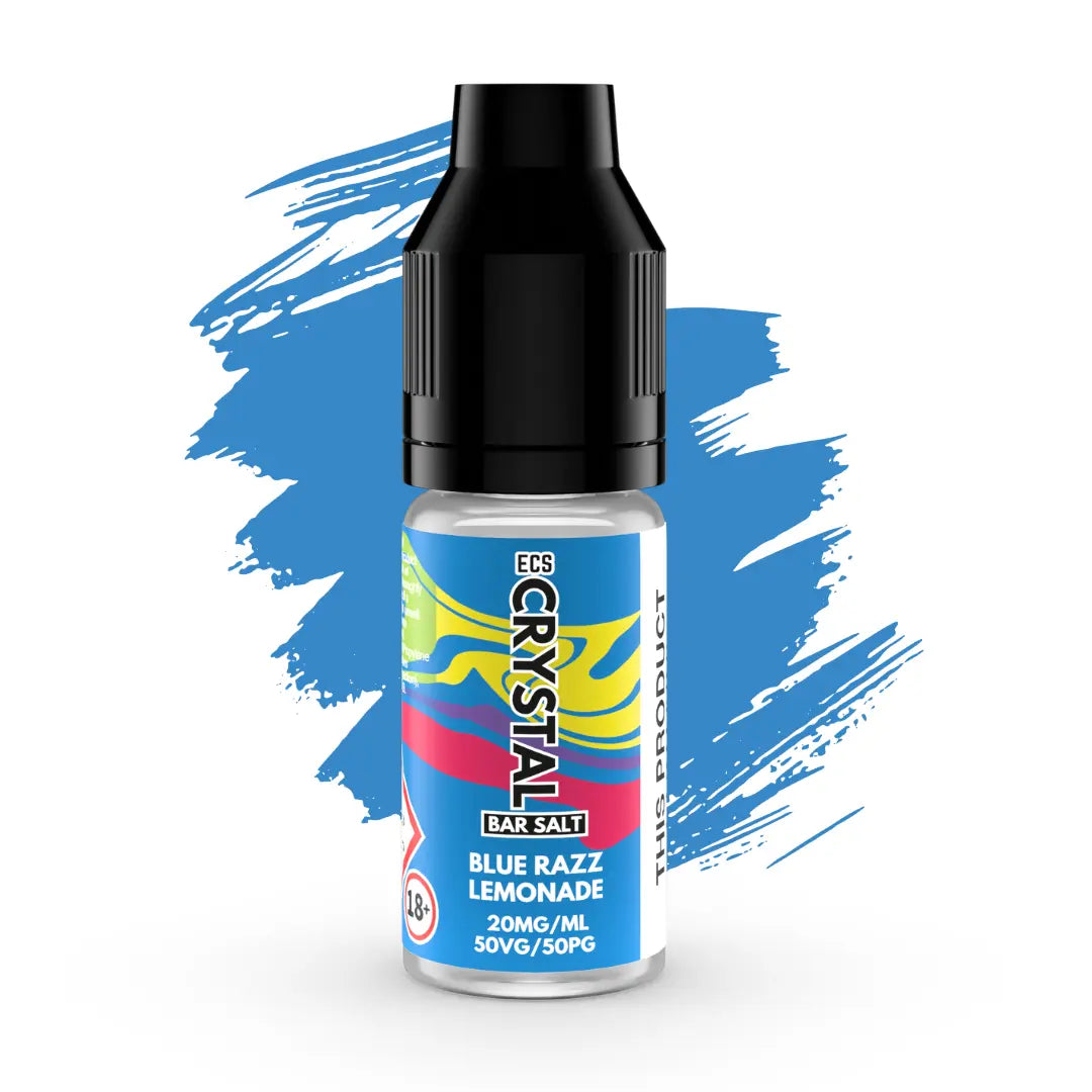 Blue Razz Lemonade Crystal Bar Salts - 10ml Nic Salt E-Liquid ECS Crystal