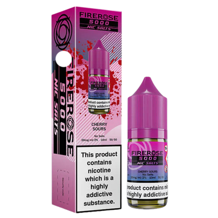 Cherry Sours Elux Firerose - 10ml Nic Salt E-Liquid