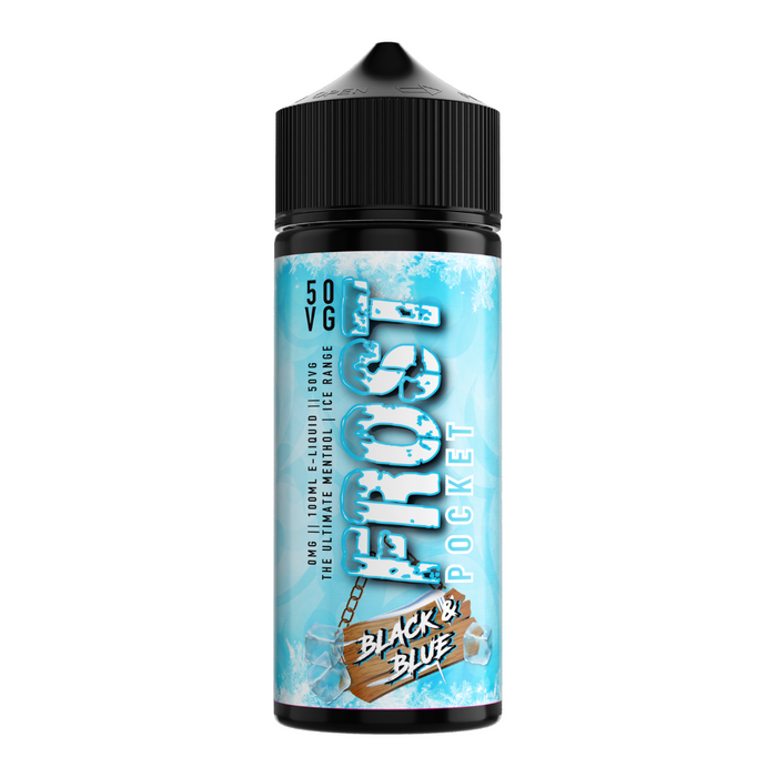 Frost Pocket Black & Blue - 100ml Shortfill E-liquid