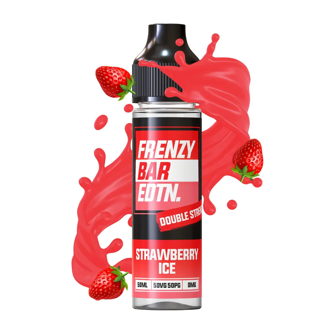 Strawberry Ice Frenzy Bar EDTN - 50ml E-Liquid Frenzy Vape Co.
