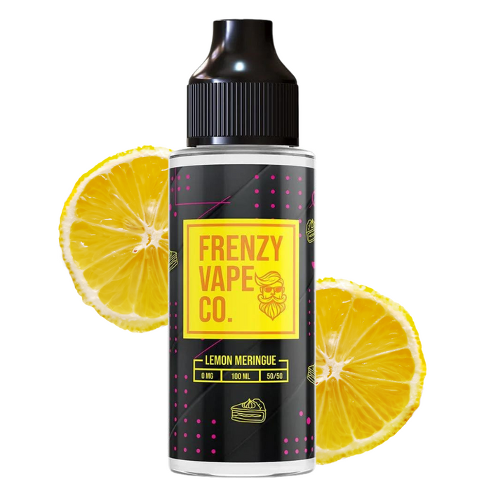 Frenzy Vape Co. Lemon Meringue - 100ml Shortfill E-Liquid