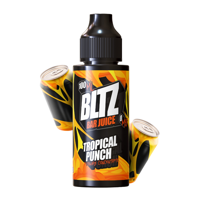 Tropical Punch 100ml Shortfill E-Liquid by BLTZ