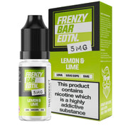 Lemon & Lime Frenzy Bar EDTN - 10ml Nic Salt E-Liquid Frenzy Vape Co.