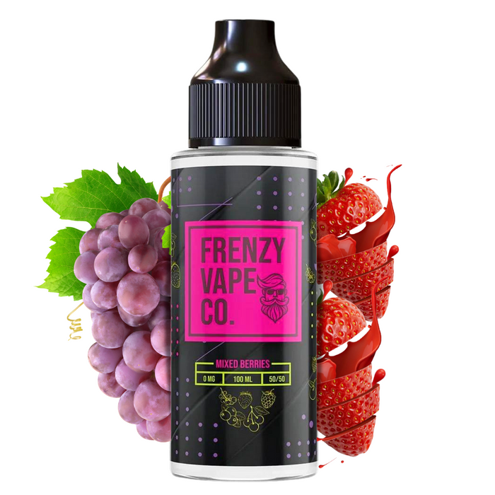 Frenzy Vape Co. Mixed Berries - 100ml Shortfill E-Liquid