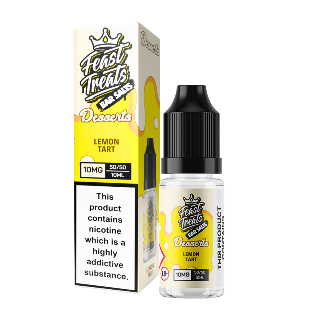 Lemon Tart Feast Treats Desserts Salts - 10ml Nic Salt E-Liquid