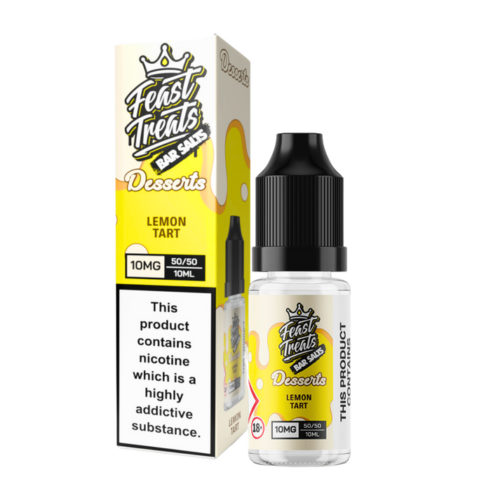 Lemon Tart Feast Treats Dessert Salts - 10ml Nic Salt E-Liquid