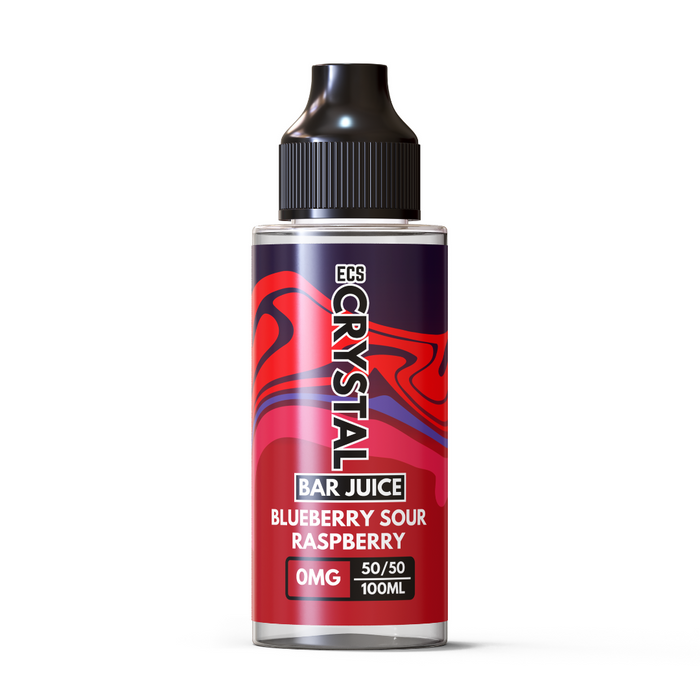 Blueberry Sour Raspberry Crystal Bar Juice - 100ml Bar Juice E-Liquid