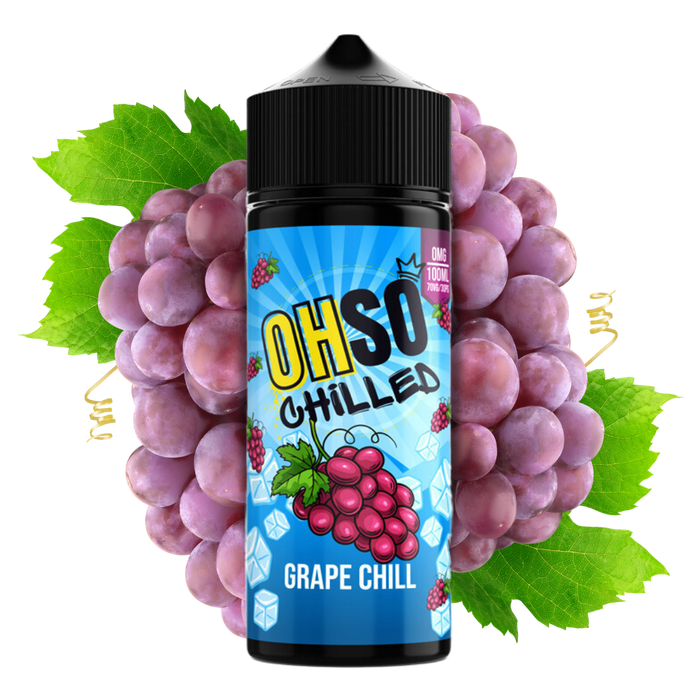 Oh So Chilled Grape Chill - 100ml Shortfill E-liquid