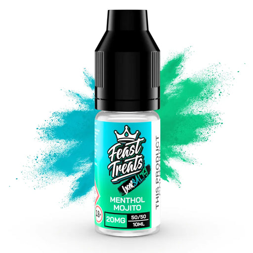 Menthol Mojito Feast Treats Bar Salts - 10ml Nic Salt E-Liquid Feast Treats