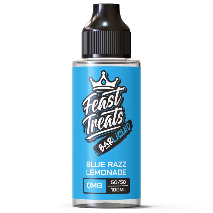Blue Raz Lemonad Raz Blue Razz Lemonade by Feast Treats - 100ml Bar E-Liquid — The E-Cig Store