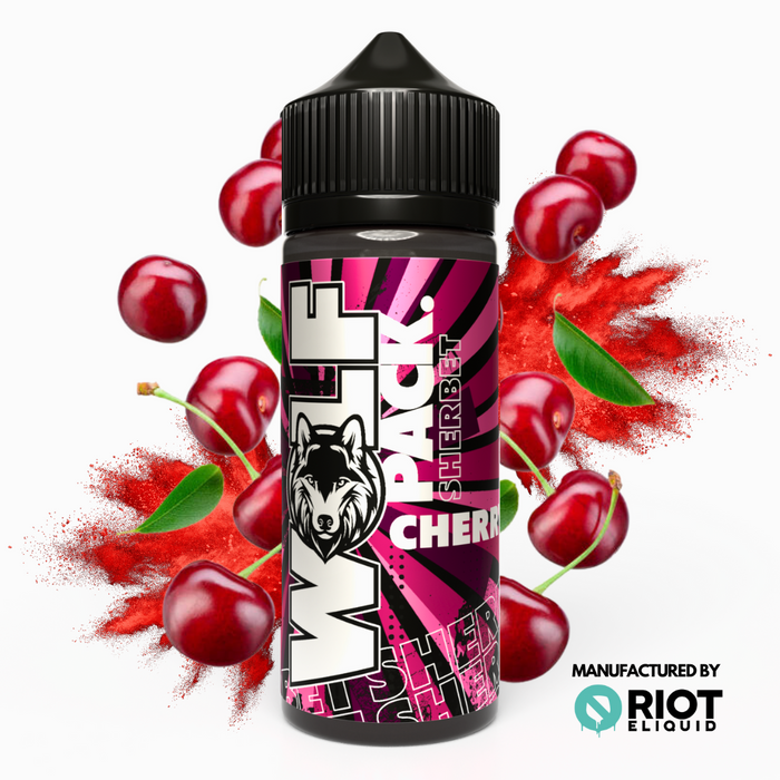 Wolf Pack Cherry Sherbet - 100ml Shortfill E-liquid
