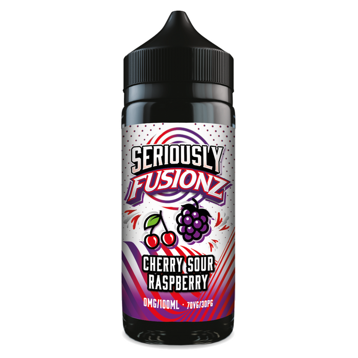 Cherry Sour Raspberry Shortfill E-Liquid by Seriously Fusionz 100ml