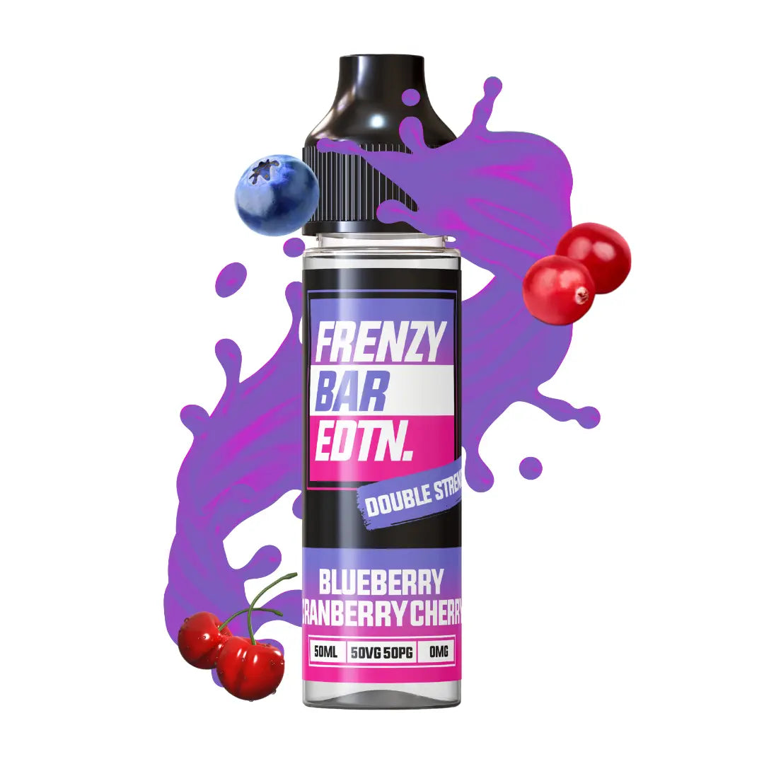Blueberry Cranberry Cherry Frenzy Bar EDTN - 50ml E-Liquid Frenzy Vape Co.