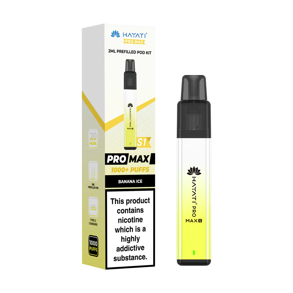 Hayati Pro Max S1 Prefilled Pod Kit