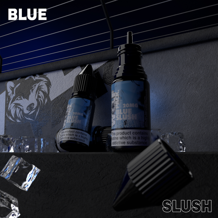 Wolf Pack Blue Slush Ice - 10ml Nic Salt E-Liquid