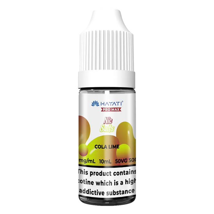 Cola Lime Hayati Pro Max Salts - 10ml Nic Salt E-Liquid