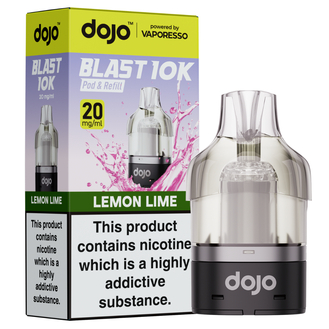🎁 Lemon and Lime Vaporesso Dojo Blast 10K Refill Pack (Special Price)