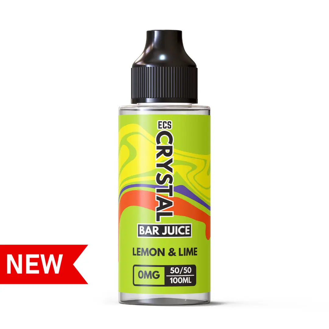 Lemon & Lime Crystal Bar Juice 100ml Bar juice Eliquid — The ECig Store
