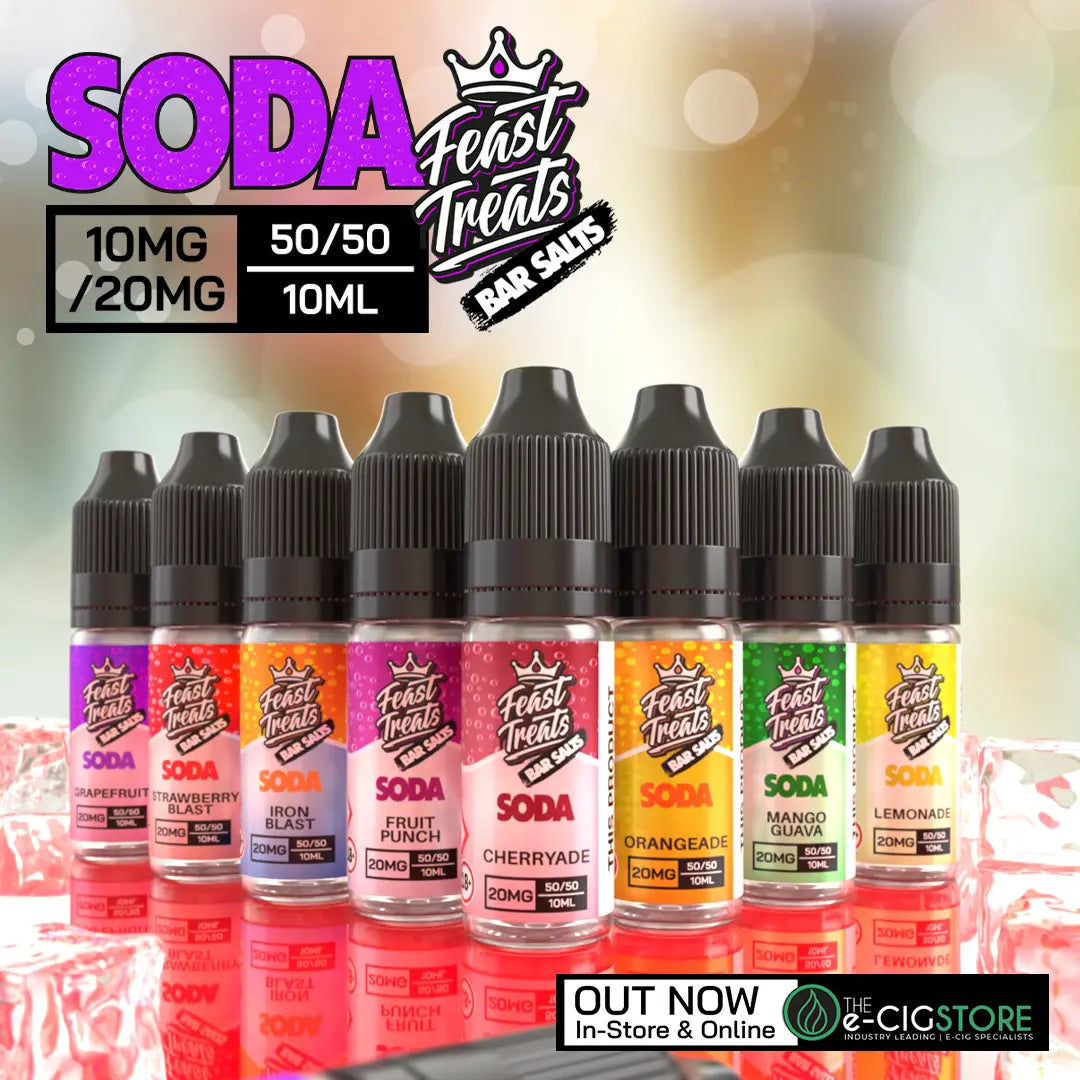 Iron Blast Feast Treats Soda Bar Salts - 10ml Nic Salt E-Liquid Feast Treats