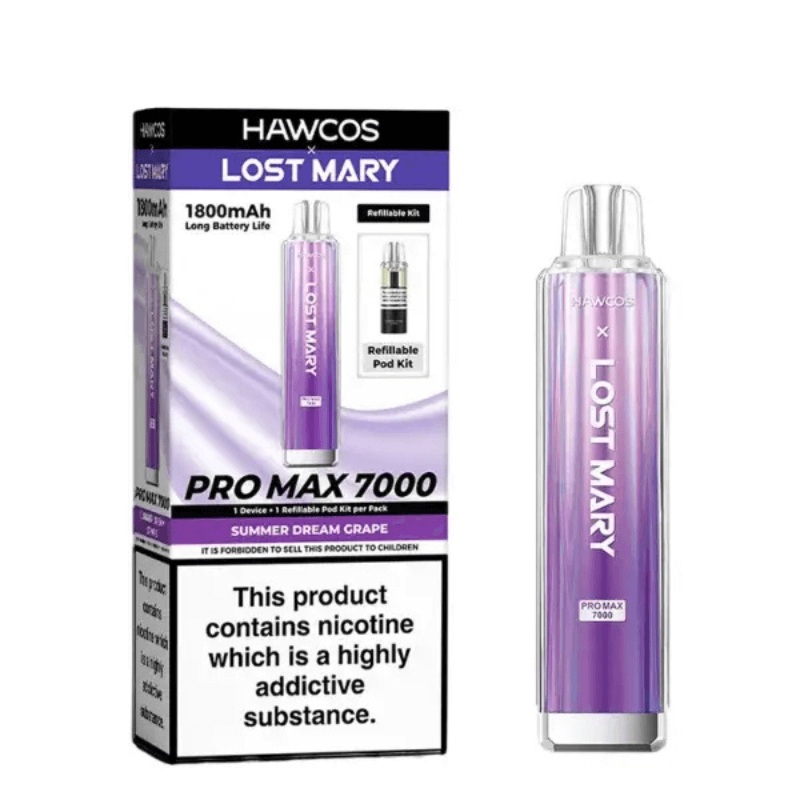 Hawcos x Lost Mary Pro max 7000 Pod Kit