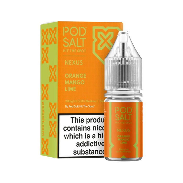 Nexus Orange Mango Lime - 10ml Nic Salt E-Liquid