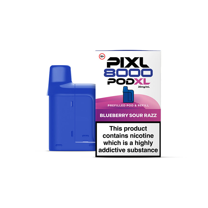 Blueberry Sour Razz PIXL 8000 Refill Pack