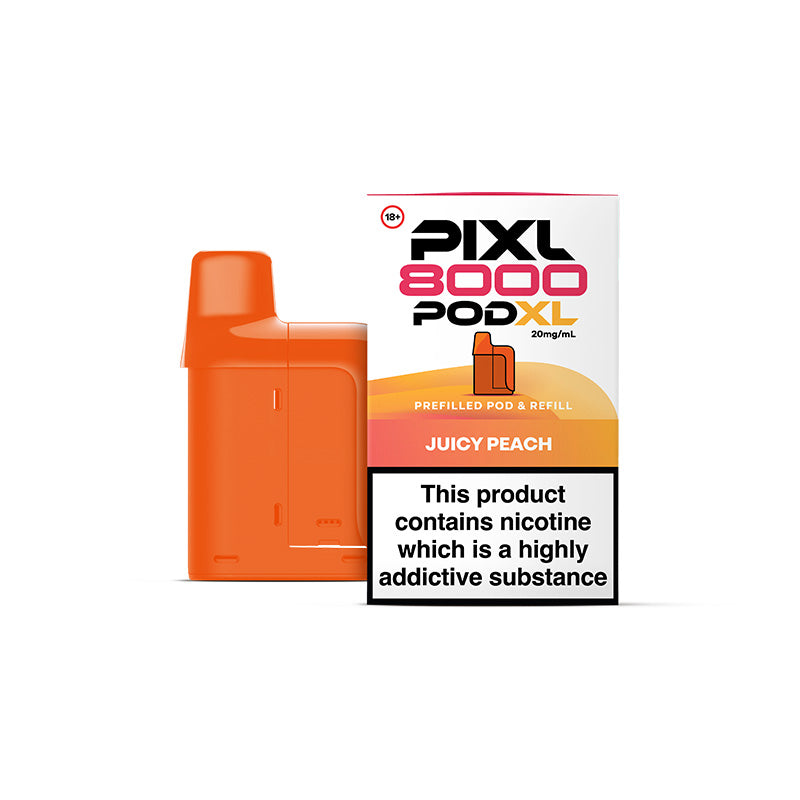 Juicy Peach PIXL 8000 Refill Pack