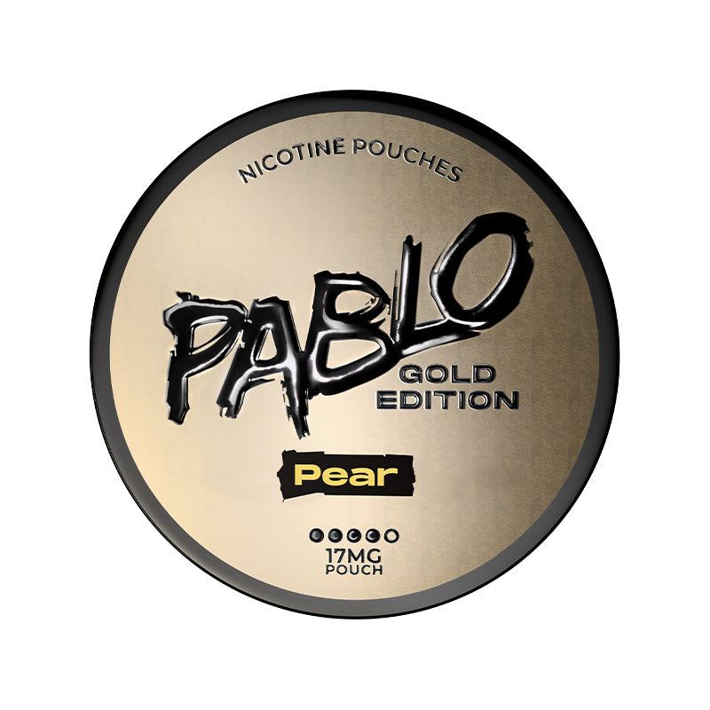 Pear Gold Edition 17mg Nicotine Pouches by Pablo