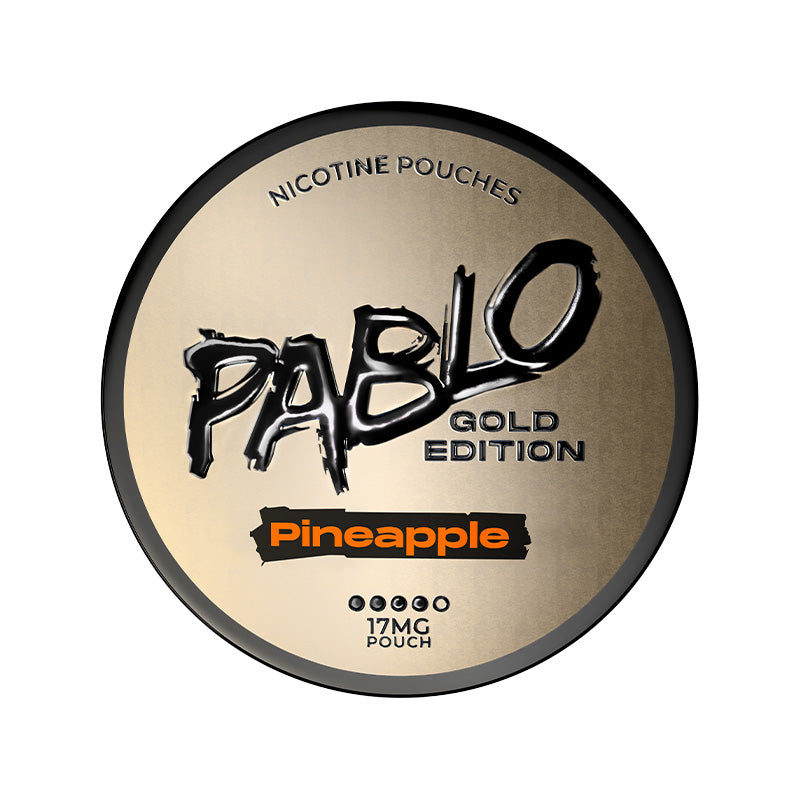 Pineapple Gold Edition 17mg Nicotine Pouches by Pablo