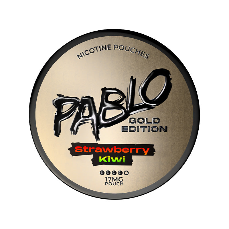 Strawberry Kiwi Gold Edition 17mg Nicotine Pouches by Pablo