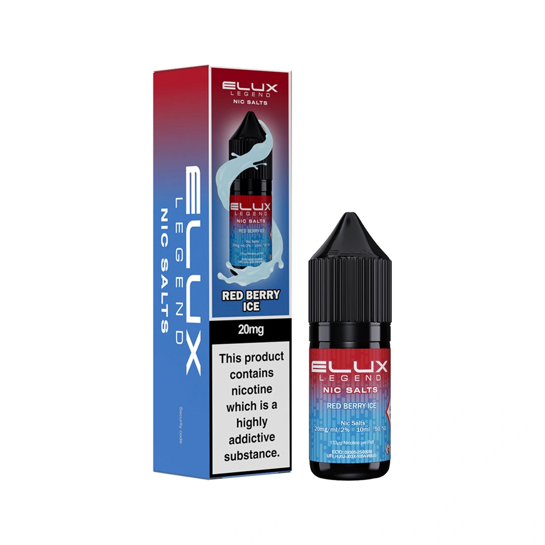 Red Berry Ice Nic Salt E-Liquid by Elux Legend