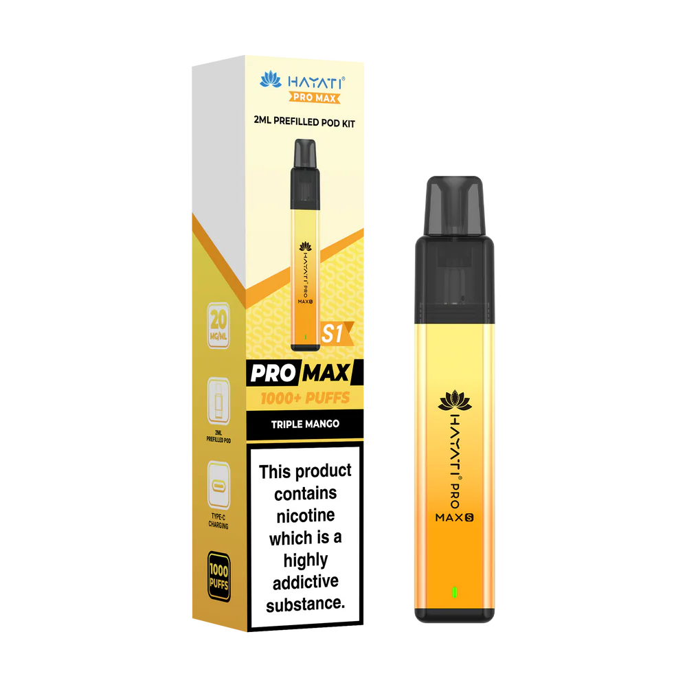 Hayati Pro Max S1 Prefilled Pod Kit