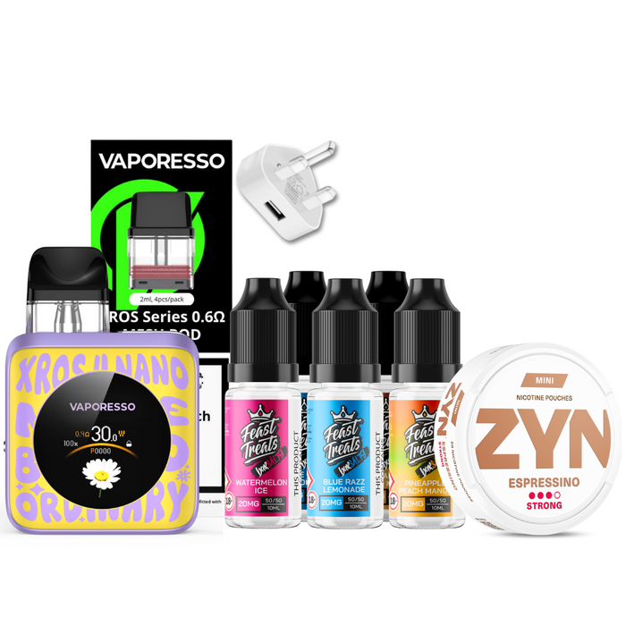 Vaporesso Xros 4 Nano - Complete Quit Smoking Kit