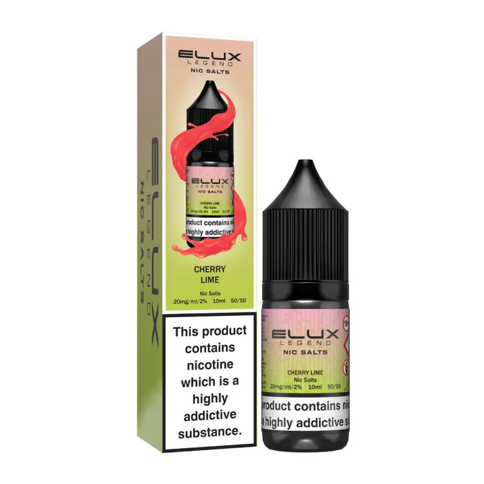 Elux Legend Cherry Lime 10ml - Nic Salt E-Liquid