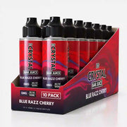 Blue Razz Cherry Crystal Bar Juice 10 Pack - 100ml Shortfill E-Liquid