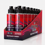 Blue Razz Cherry Crystal Bar Juice 10 Pack - 100ml Shortfill E-Liquid