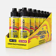 Lemon Peach Passionfruit Crystal Bar Juice 10 Pack - 100ml Shortfill E-Liquid
