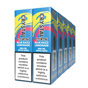 Blue Razz Lemonade Crystal Bar Salts 10 x 10ml Nic Salt Pack