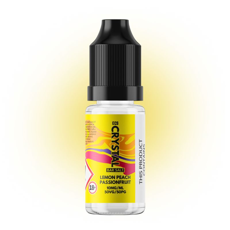 ‍Lemon Peach Passionfruit Crystal Bar Salts - 10ml Nic Salt E-Liquid (100% off)