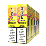 Lemon Peach Passionfruit Crystal Bar Salts 10 x 10ml Nic Salt Pack