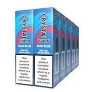 Mad Blue Crystal Bar Salts 10 x 10ml Nic Salt Pack