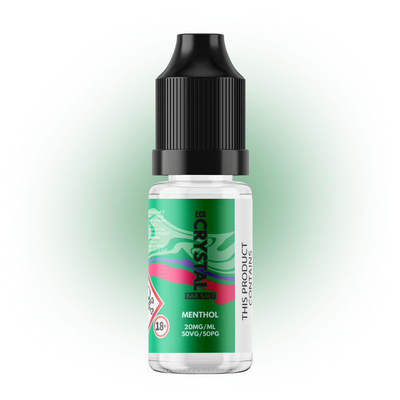‍Menthol Crystal Bar Salts - 10ml Nic Salt E-Liquid (100% off)