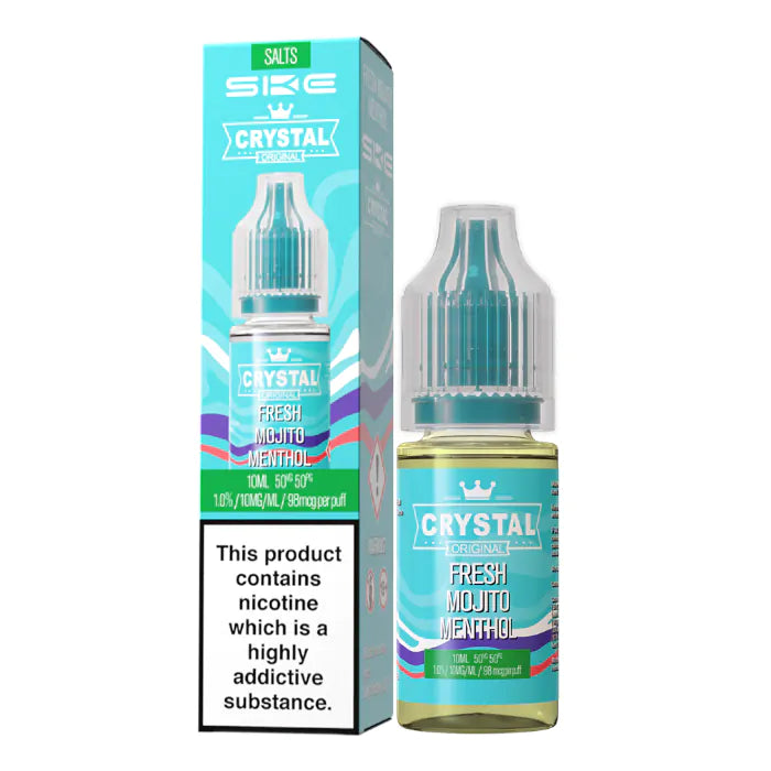 Fresh Menthol Mojito 10ml Nic Salt by SKE Crystal Original